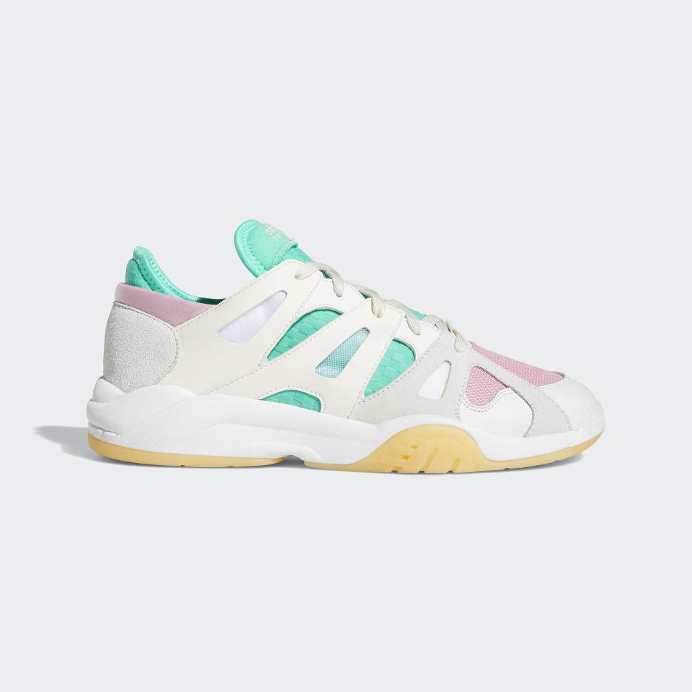 Adidas Men's Dimension Low Originals Shoes White/Green Ireland CG6531